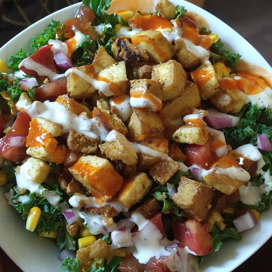 Momma Jah's Easy Air Fryer Tofu